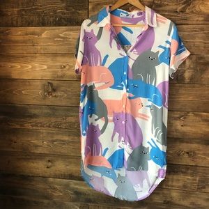 Cat Dress Lazy Oaf inspired